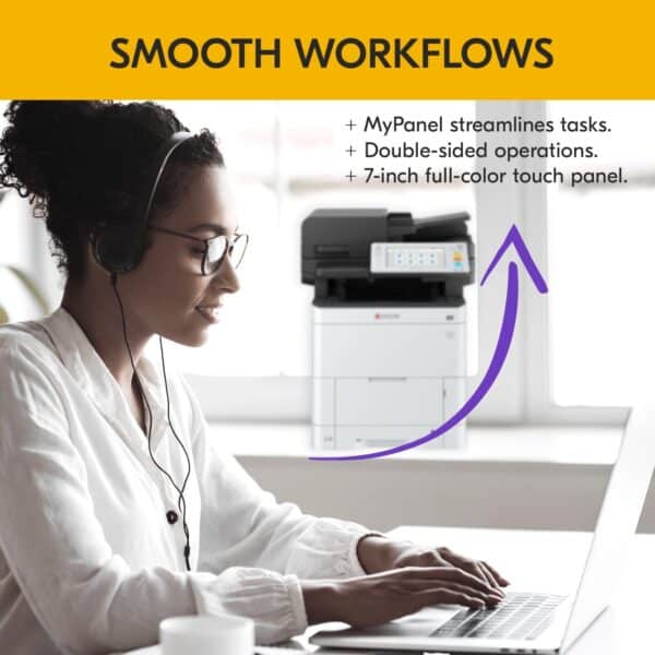 Kyocera TASKalfa MA3500CIFX Multifunction Color Laser Printer [1102Z32US0] - Image 5