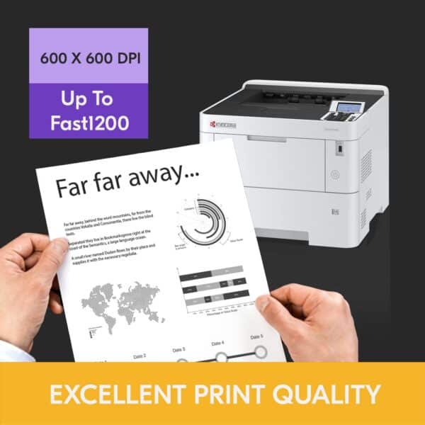 Kyocera ECOSYS PA4500X Monochrome Laser Printer [110C0Y2US0] - Image 4