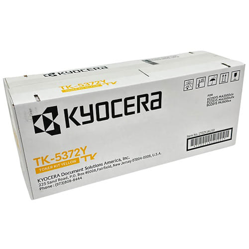 Kyocera TK-5372Y Yellow Toner Cartridge [1T02YJAUS0]