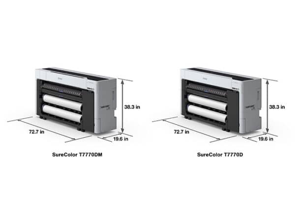 Epson SureColor T7770DM 44-Inch Large-Format Multifunction CAD/Technical Printer [SCT7770DM] - Image 4