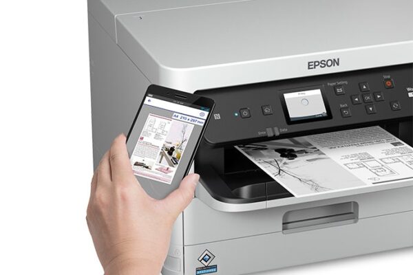 Epson WorkForce Pro WF-M5299 Workgroup Monochrome Printer [C11CG07201] - Image 3