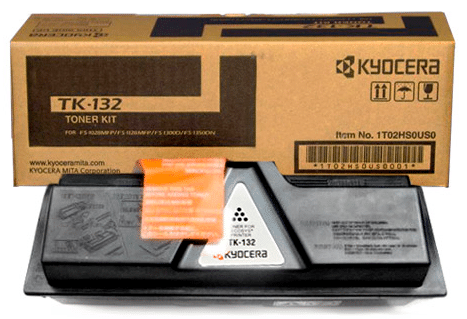 Kyocera TK-132 Black Toner Cartridge [1T02HS0US0]