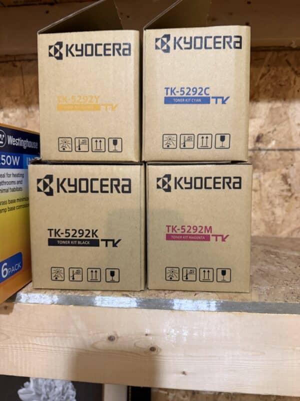 TK-5292 Cyan, Magenta, Yellow, Black Open Box Package