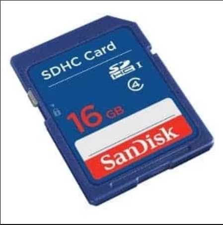 SanDisk 16GB SD Card [SDSDB-016G-A46]