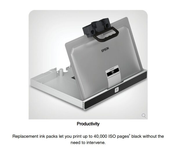 Epson T12J DURABrite Ultra Extra-High-Capacity Black Ink Pack T12J120