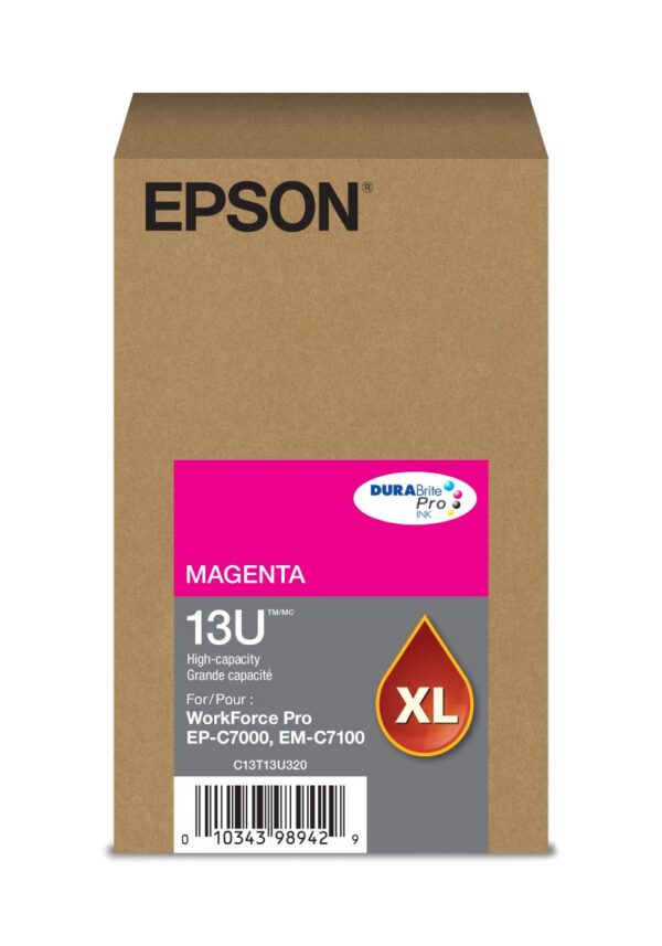 Epson T13U DURABrite Pro High-Capacity Magenta Ink Cartridge [T13U320]