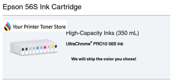 Epson T56S Yellow 350mL T56S420