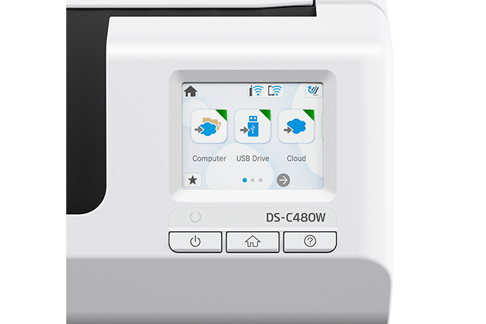 Epson DS-C480W Wireless Compact Document Scanner with Auto Document Feeder B11B269202 - Image 5